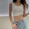 Camisola Spice Girls para mulheres, roupa de verão, design de celebridades da Internet, parte inferior de malha, top curto para uso externo, moda íntima