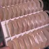 Fornecimento ao Vivo de Pulseiras de Jade Rosa Lichia Afegã Tipo Gelo de Alta Qualidade, Pulseiras de Jade Tipo Gelo e Braceletes de Jade