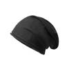 Gorro de lana para mujer, de otoño e invierno, sencillo, combinable con todo, con cabeza grande, tejido a la moda, cálido y a la moda.