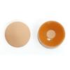 Protectores de Pezón de Tela con Forma de Flor de Ciruelo Redonda, Protectores de Seno de Tela Cubierta de Silicona Anti-Golpes para Vestidos de Novia, Invisibles y sin Rastro, Directo del Fabricante