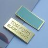 Placa de identificação do sinal de metal da bagagem fazendo o sinal da decoração da bagagem logotipo personalizado sinal da liga de zinco placa de ferro