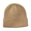 Transfronterizo en stock marca de moda gorro de punto para hombre gorro de lana de invierno europeo y americano versátil gorro para el frío orejeras cálidas engrosadas gorro a prueba de frío