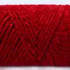 Hilo de chenilla brillante de tres cabos para tejer a crochet zapatos, hilo de lana grueso para tejer suéteres, bufandas y sombreros