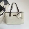 Bolso de mano de moda transfronterizo, nuevo bolso de hombro simple vintage para el día a día, bolso casual personalizado para viajes cortos para mujer