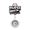 Reloj de Bolsillo Clásico de Enfermera y Doctor de Hospital con Apariencia Personalizada y Práctico Clip Retráctil para Insignia Colgante de Pecho