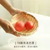 Cesta de bambu para pão de ovo cesta doméstica cesta para segurar pães tecelagem de bambu tecelagem de rattan cesta para pão no vapor pão no vapor cesta colocar cesta pequena doméstica