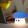 Luz de Noturna Cogumelo de Silicone Colorido LED Inteligente de Cabeceira Proteção para os Olhos Luminária de Mesa Toque Luz Presente Criativo Presente de Aniversário