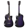 Fabricantes de Guitarras Acústicas al por Mayor Transfronterizo 38 pulgadas 41 pulgadas Populares Guitarras de Práctica de Nivel de Entrada para Principiantes y Estudiantes