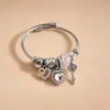 Pulsera de Mariposa de Cerámica Esmaltada con Pedrería Transfronteriza Europea y Americana Pulsera Estilo Coreano Estilo Ins Pulsera con Sentido de Diseño de Nicho
