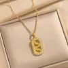 2025 Nuevo Collar con Elemento Animal Forma de Serpiente del Zodiaco Chapado en Cobre Oro Real Estilo Lujo Ligero Zirconia Cadena Exquisita para la Clavícula Mayoreo