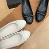 Zapatos Planos de Ballet para Mujer con Lazo de 5 CM de Altura, Suela Suave, sin Cordones, Estilo Vintage Nuevo 2026, Punta Redonda