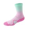 Calcetines deportivos profesionales con rejilla degradada, calcetines de combate de élite, calcetines de entrenamiento de caña alta y larga para baloncesto, calcetines deportivos de moda para hombre.