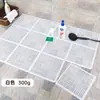 Tapete de Banheiro Patchwork Amazon para Casa Chuveiro Antiderrapante Tapete de Chão Vazado Impermeável Tapete para Pés de Vaso Sanitário Chuveiro