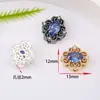 Cuentas Espaciadoras Geométricas de Encaje Poroso Chapadas en Oro de 18K que Conservan el Color, Zirconias Micro-Pavimentadas, Cuentas Espaciadoras Mágicas de Fila Única para Manualidades, Accesorios para Joyería