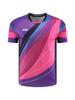 Novas roupas de tênis de mesa, roupas masculinas e femininas, infantis, manga curta, roupas de treinamento de competição, roupas esportivas para impressão 6208