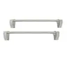 Amazon Transfronterizo Nuevo Modelo Acero Inoxidable 430 Baño Ducha Plástico Gancho Individual Montado en Pared Toallero Barra Estante