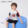 [Mismo Estilo que Ultraman Ip Mall] Camiseta de Manga Corta Balabala para Niños Verano 2025 Tops de Secado Rápido para Niños