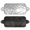 Parasol y Protector de Nieve para Coche 200*70cm Parabrisas Cubierta de Nieve para Coche Tela 190t Recubierta de Plata Protector de Nieve para Coche