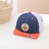 Nueva gorra de malla para bebé de primavera y verano, gorra de béisbol de borde suave de estilo vaquero con estampado de tigre para bebés y niños, sombrero de sol súper lindo para niños