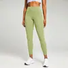 Pantalones de Yoga Pilates de Sensación Desnuda Transfronterizos para Mujer, de Cintura Alta con Control de Abdomen, Efecto Durazno, Pantalones Largos Deportivos Ajustados