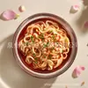 Série de Ímãs de Geladeira de Macarrão Premium Macarrão Cortado à Faca de Shanxi Macarrão com Molho Frito de Pequim Macarrão de Chá Sha de Xiamen e Outras Decorações com Ímãs de Geladeira