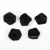Rosa plana de poliéster hecha a mano de 2,5 cm, 19 colores, de gran venta para exportación, con flores, ideal para zapatos, sombreros, tocados y accesorios para el cabello.