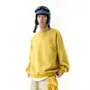 Ropa para Hombre Fengshe / Sudadera Pesada de Cuello Redondo para Hombres y Mujeres, Nueva Marca de Moda Otoño 2026 Corte Holgado Estilo Ins Top para Pareja