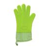 Guantes de Silicona Alargados Engrosados Guantes Aislamiento Térmico Horno Microondas Antideslizantes Anti-Escaldado Herramientas para Hornear Alta Temperatura