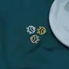 Nuevos accesorios de joyería DIY estilo antiguo de aleación de cobre ginkgo, colgantes, pinzas para el cabello, pulseras, pendientes, materiales de accesorios hechos a mano