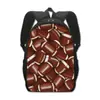 Mochila de Comercio Exterior de Amazon, Bolso Escolar Estudiantil con Temática de Béisbol, Gran Capacidad, Resistente al Agua, Bolso Casual de Viaje, Bolso para Computadora