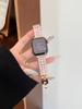 Pulseira de Metal com Cravação de Diamantes Adequada para Apple Watch iWatch 12ª Geração 11/10