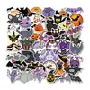 Conjunto Completo de Adesivos de Halloween Transfronteiriços para Guitarra, Caderno, Mala DIY Decoração Graffiti à Prova d'Água Novo Modelo Atacado