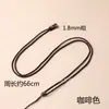 Cordón Delgado Ajustable para Colgante para Hombres y Mujeres, Adecuado para Colgantes de Jade y Piedras Preciosas, Cordón de Collar para Jade, Ágata, Ámbar y Cadenas para la Clavícula