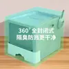 Caja de Arena para Gatos de Entrada Superior del Fabricante, Inodoro Desodorizante Completamente Cerrado, Caja de Arena para Gatos, Caja de Arena Plegable Personalizada con Logo