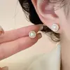 Presilhas de Orelha Estilo Coreano Sem Furo, Brincos com Design Estiloso para Mulheres, Presilhas de Osso da Orelha com Borboleta e Pérola de Franja Longa, Alto Padrão