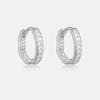 Brincos de cobra de prata esterlina S925 Fivela de orelha Moda Personalidade Tendência All-match Europeu e americano Cross-border Ear Jewelry Brincos femininos Brincos