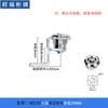 Caixa de distribuição Cheng Jin armário porta cilíndrica fechadura de triângulo cabeça chata fechadura MS705-5-35 armário de aço inoxidável fechadura de came rotativo