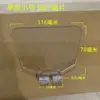 Máquina Rectificadora Accesorios Rueda de Rectificar Gafas Protectoras Gafas de Cristal Transparente Protector Cubierta Protectora Placa de Daños Placa Antipolvo