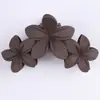 Presilha de Cabelo Flor de Frangipani Mais Vendida, Presilha de Garra para Cabelo, Presilha Tubarão, Tamanho Grande para Cabelos Grossos, Acessórios Populares, Joias Yiwu
