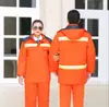 Chaqueta de Algodón Acolchada de Invierno para Hombres y Mujeres Engrosada Resistente al Desgaste Ropa de Algodón para Trabajadores de Saneamiento Ropa de Trabajo Jardín Fábrica Taller Reflectante Simple/Doble Ropa de Protección Laboral