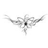 Las Pegatinas de Tatuaje de Mariposa Estilo Tinta son Impermeables y a Prueba de Sudor, de Larga Duración, Semi-Permanentes, Hermosas Pegatinas de Tatuaje Artificiales para Ramillete, Clavícula y Pecho