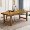 Escritorio de madera maciza escritorio para computadora sala de estar hogar escritorio de estudio mesa de estudio moderno simple mesa extra gruesa