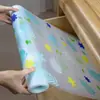 Tapetes ecológicos a prueba de humedad para gabinetes de cocina, pegatinas impermeables y resistentes al aceite para uso en la cocina, tapetes para gabinetes de vajilla y armarios para prevenir moho, y tapetes de plástico para cajones de escritorio