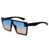 Gafas de Sol de Moda Europeas y Americanas Jamie 1917 Gafas de Sol de Una Pieza Montura Grande Montura Cuadrada para Hombres y Mujeres