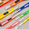 Cuchillo de Utilidad para Papelería de Oficina Cuchillo Pequeño Afilado para Papel Tapiz Tamaño Pequeño para Abrir Paquetes Cuchillo de Acero Inoxidable Hecho a Mano Herramienta Venta al por Mayor