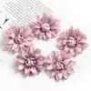 Flores Artificiales de Dalia en Colores Otoñales para Arreglos de Boda, Decoración del Hogar, Materiales para Arreglos Florales Hechos a Mano y Accesorios para Hacer Adornos para el Cabello