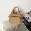 Bolso de Mano Nuevo Estilo Coreano Fresco Color Sólido 2026, Gran Capacidad, Bolso de Hombro Único, Bolso Cruzado de Moda y Sencillo, Moderno