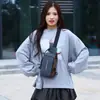 Bolsa de Peito Esportiva Multifuncional à Prova d'Água Transversal Masculina Personalizada Antifurto com Senha Grande Capacidade para Motocicleta