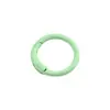 Fecho de mola de 25mm anel de mola colorido acessório de chaveiro acessório DIY anel aberto pintado fecho circular