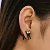 Brincos de Halloween Transfronteiriços Terror Engraçado Caveira Aranha Abóbora Fantasma Gato Preto Brincos de Halloween Joias Brincos